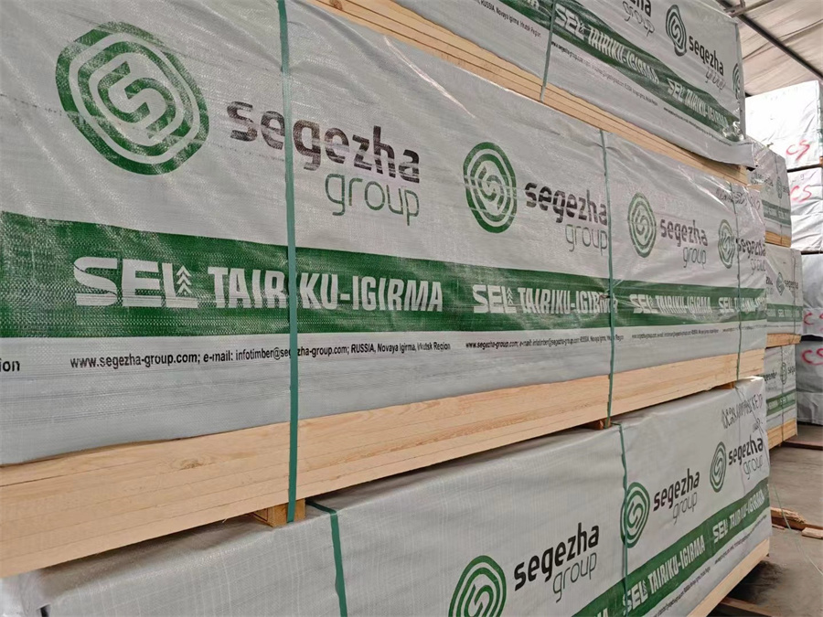 Furniture material of Pinus sylvestris var. mongolica