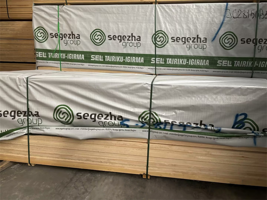 Dried scotch pine lumber